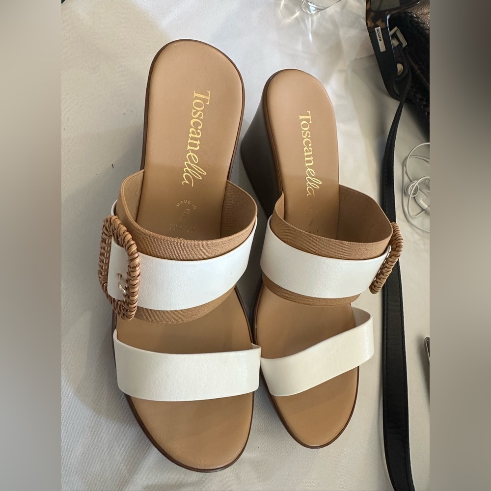 COPY - Toscanella Wedge Sandals